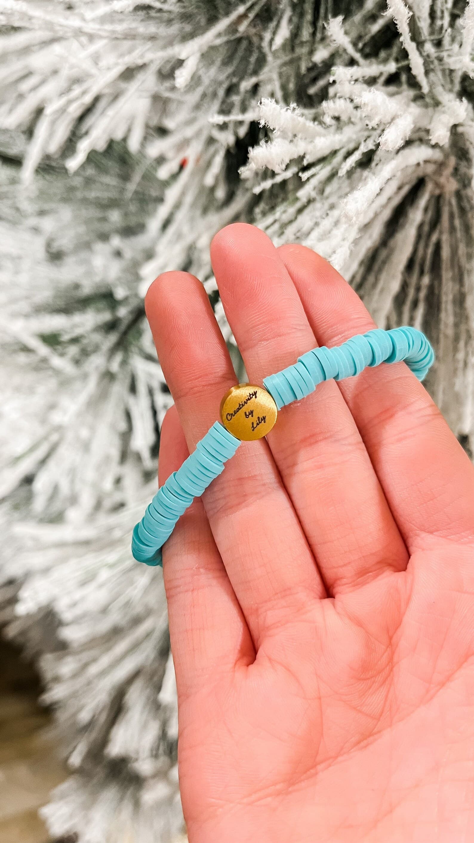 Sky Turquoise Blue Heshi Bracelet