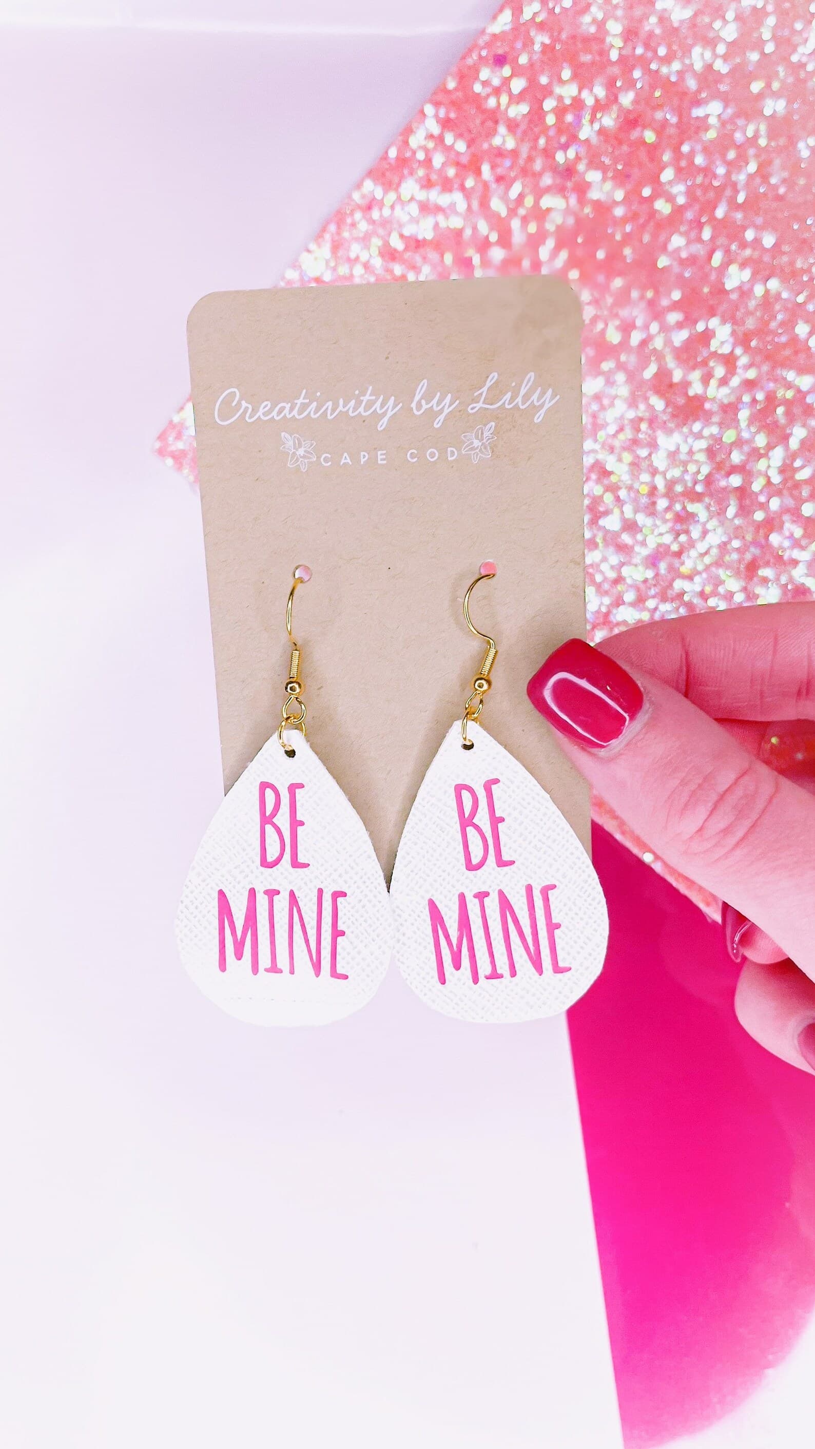 Be Mine Valentine’S Day Dangle Earrings