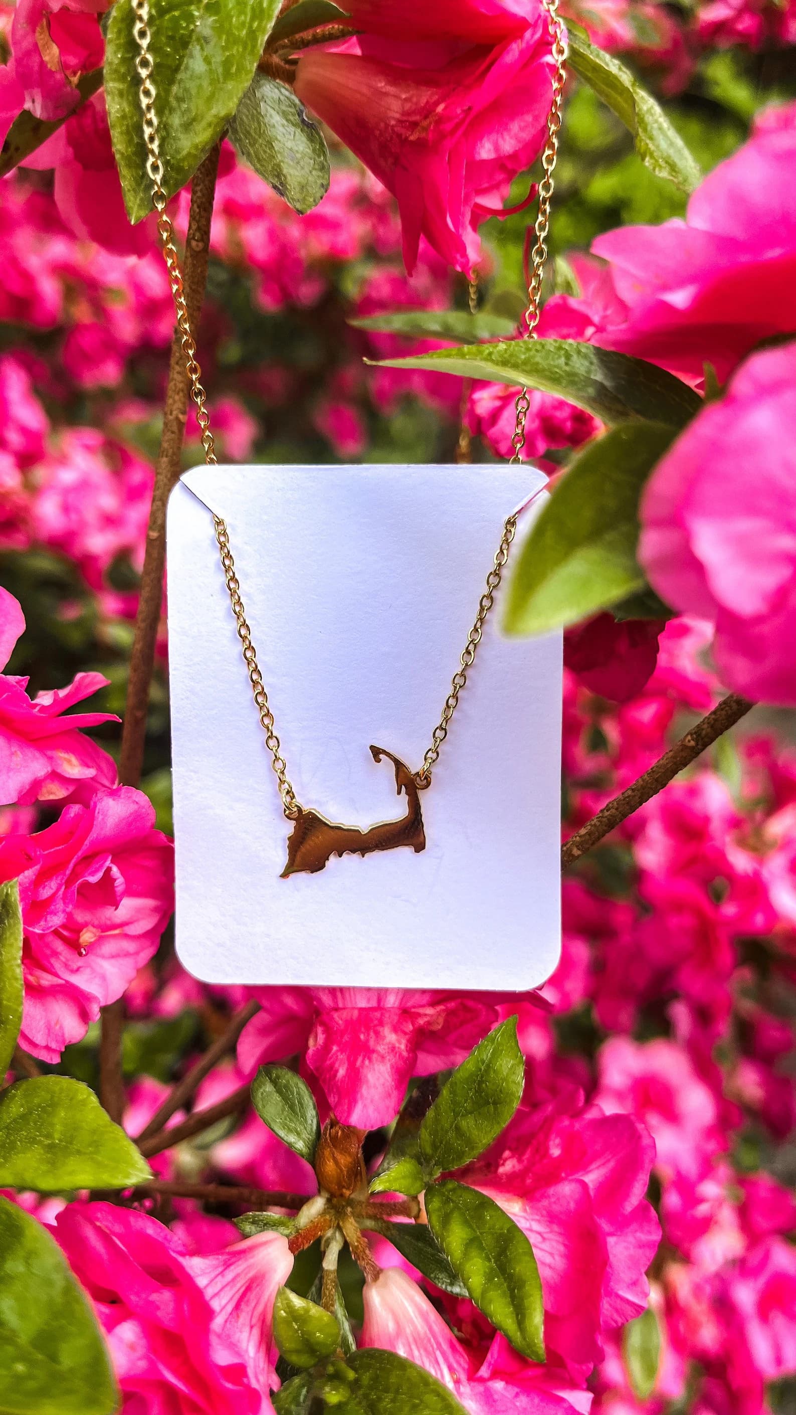 Cape Cod Necklace 14K Gold &Sterling Silver