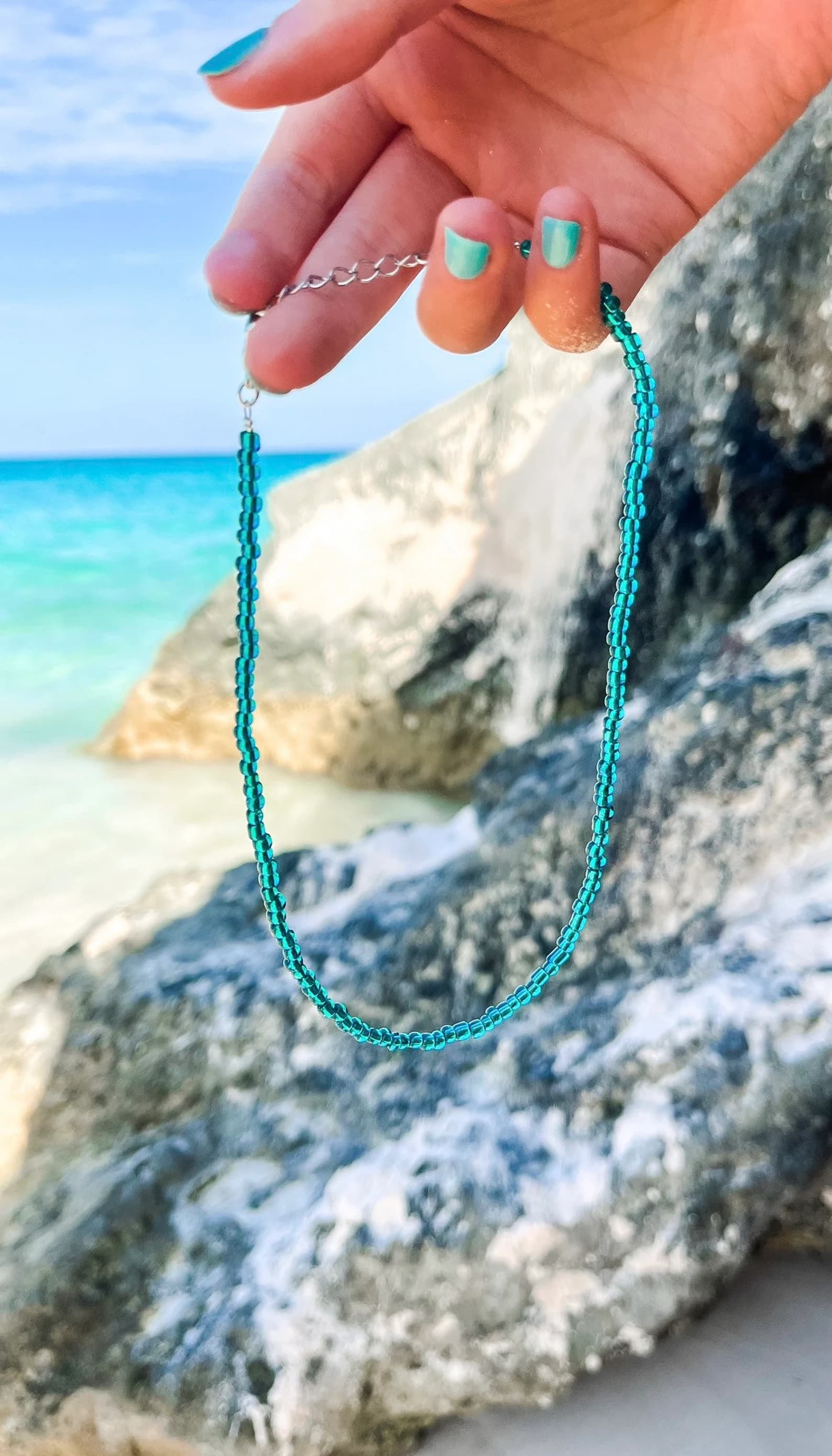 Cute Summer Seed Bead Necklaces