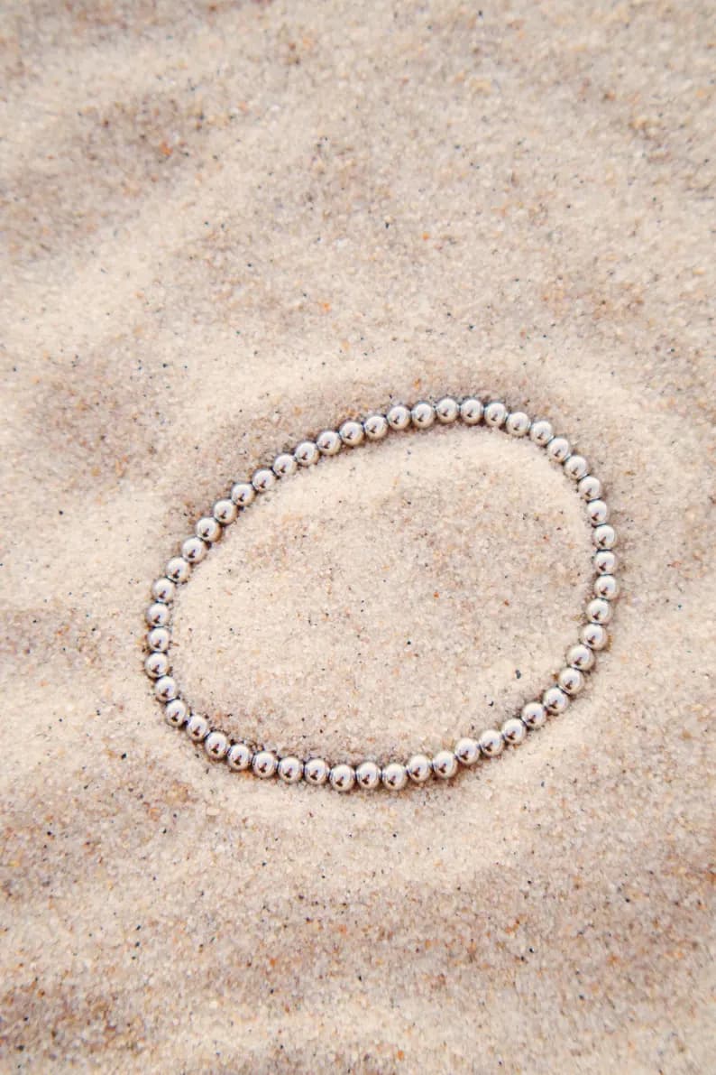 4mm Sterling Silver Filled Bracelet